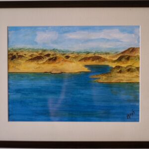 Lake watercolor